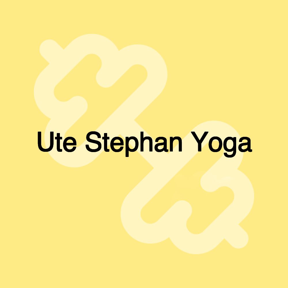 Ute Stephan Yoga