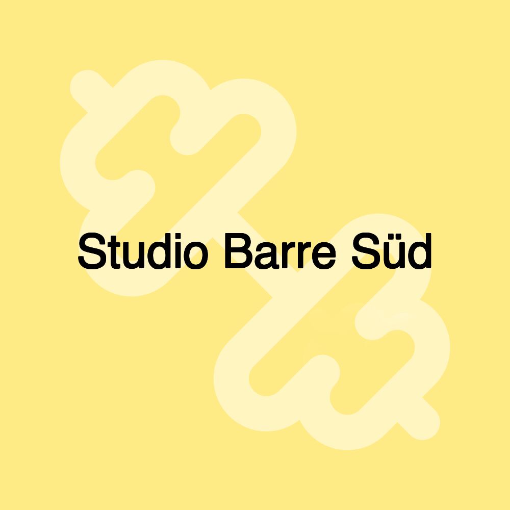 Studio Barre Süd