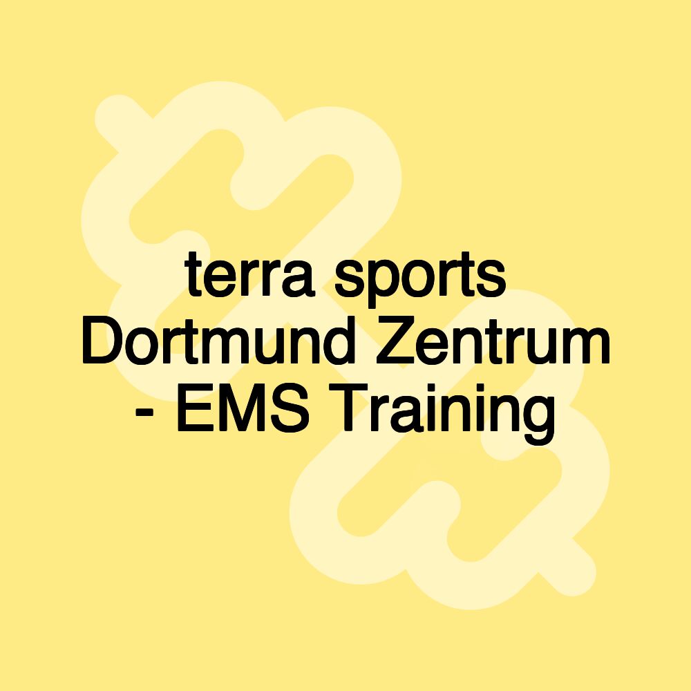 terra sports Dortmund Zentrum - EMS Training