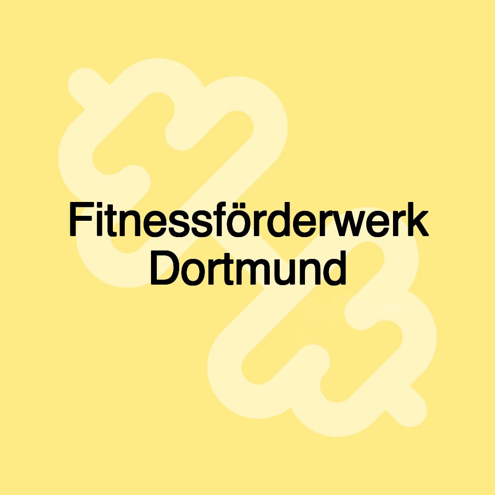 Fitnessförderwerk Dortmund