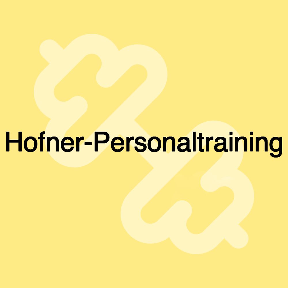 Hofner-Personaltraining