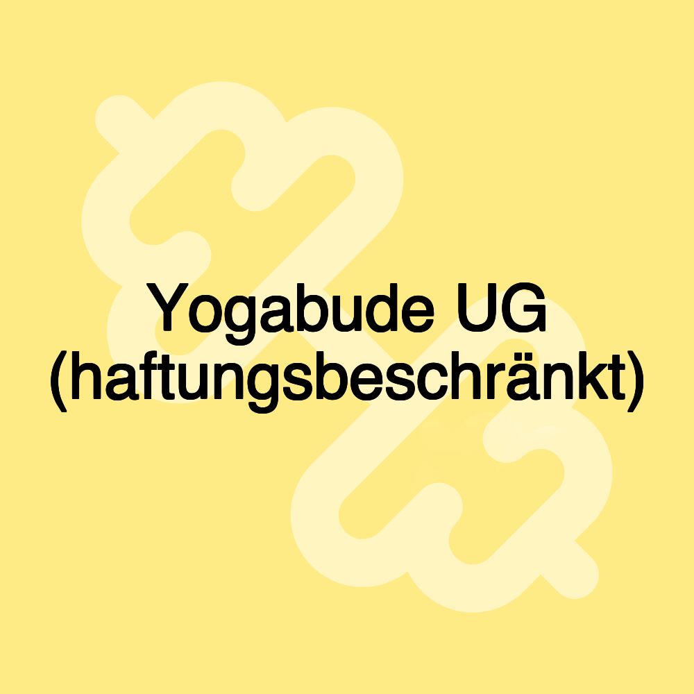 Yogabude UG (haftungsbeschränkt)