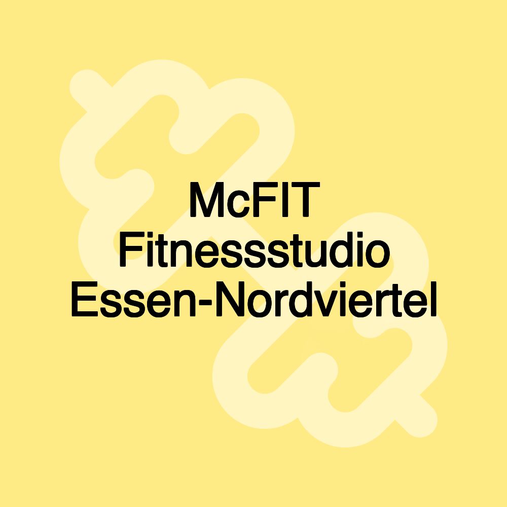 McFIT Fitnessstudio Essen-Nordviertel