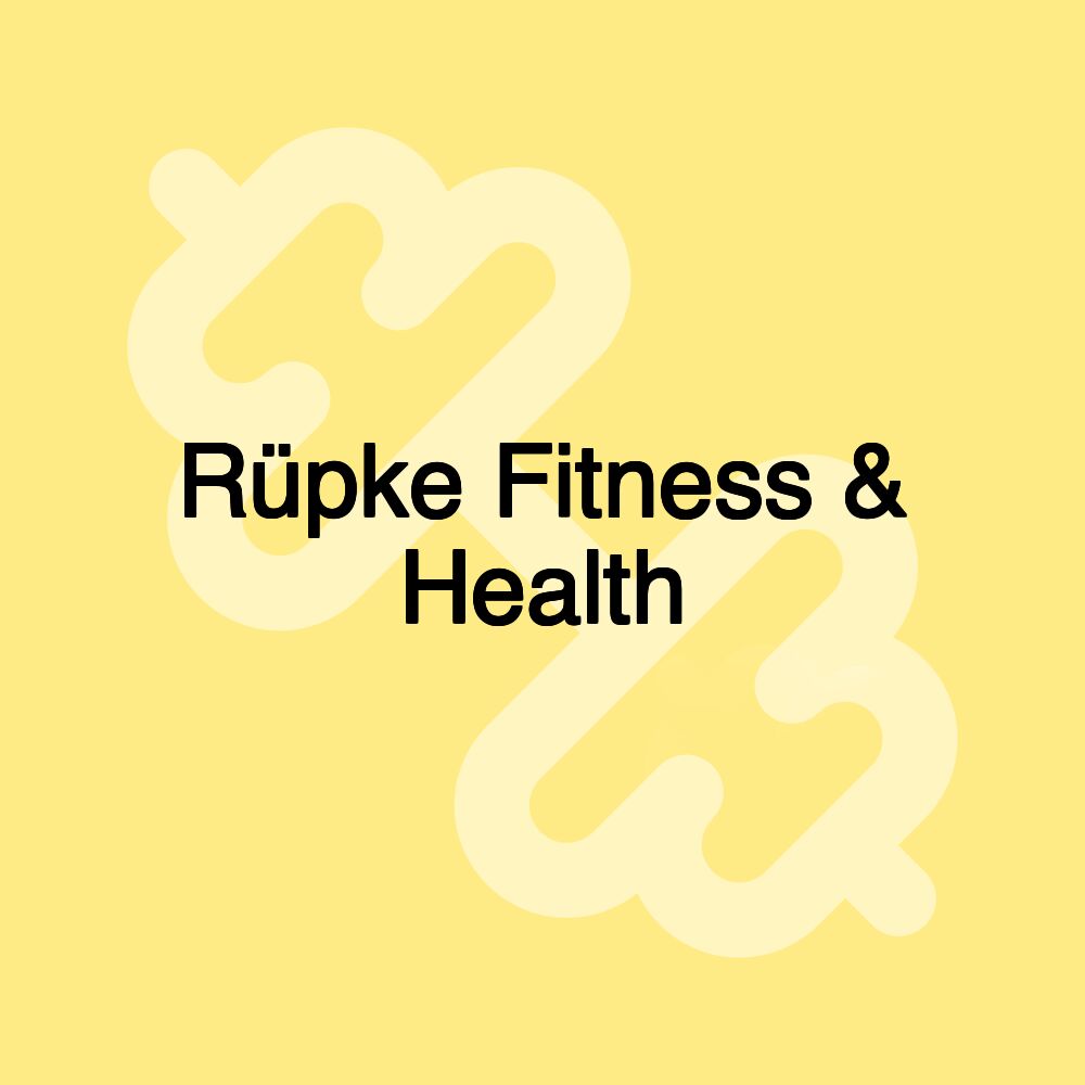 Rüpke Fitness & Health