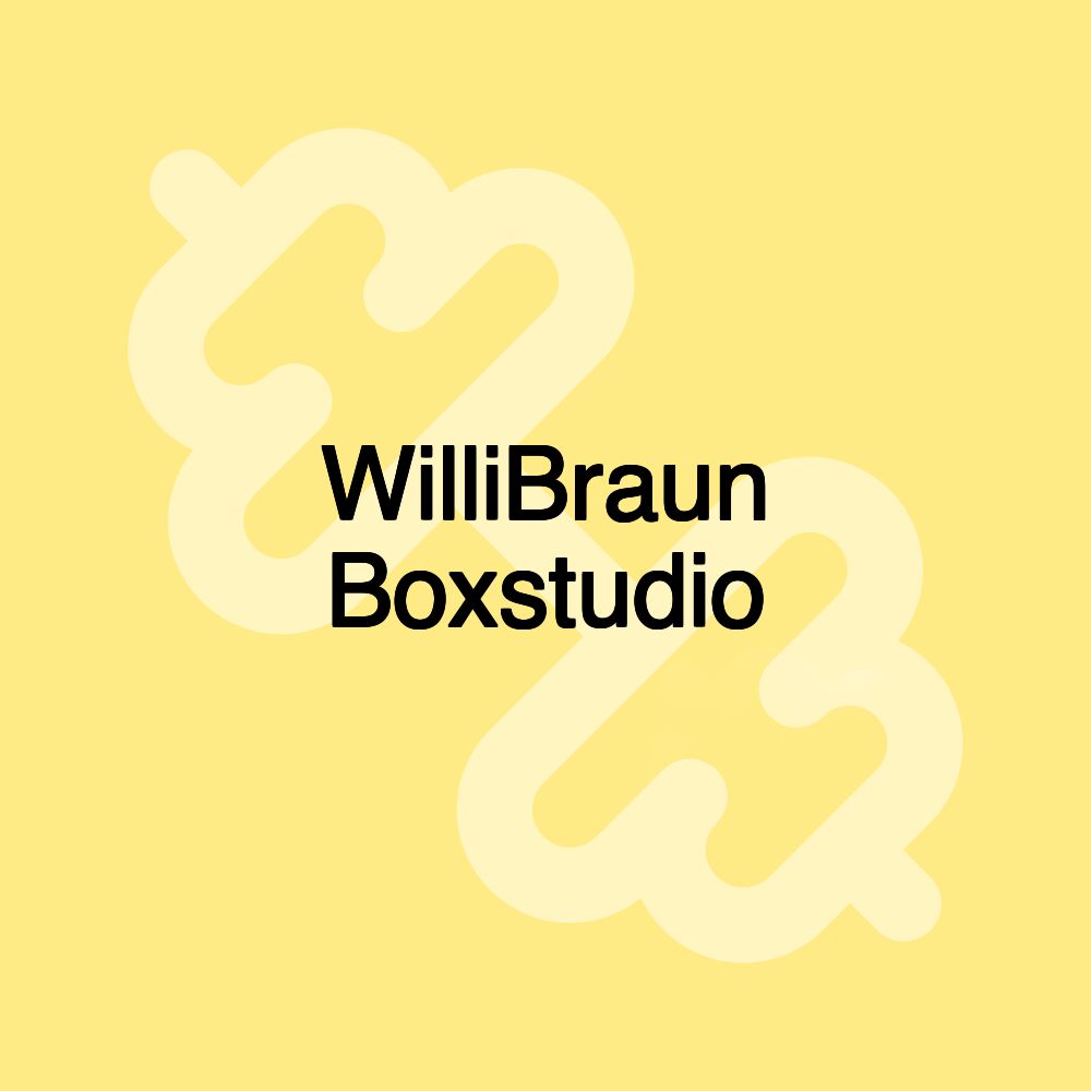 WilliBraun Boxstudio