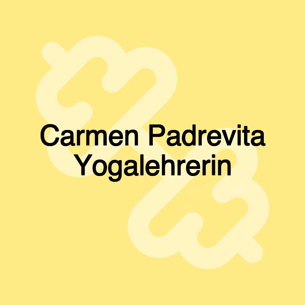 Carmen Padrevita Yogalehrerin