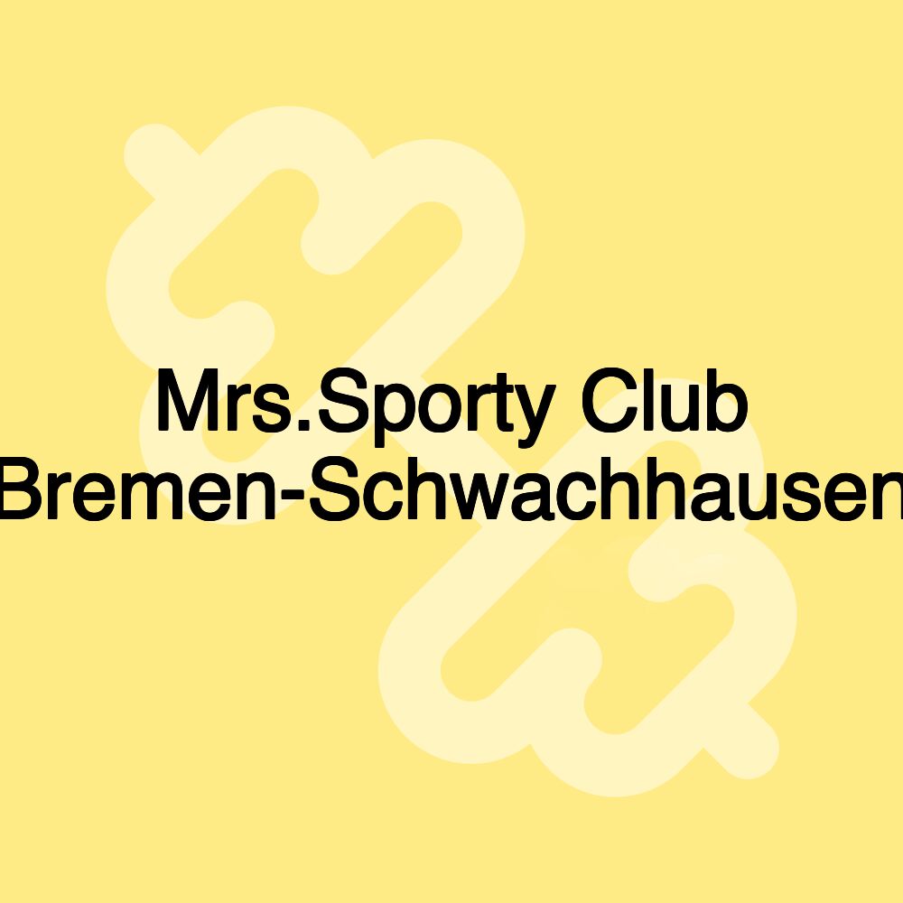 Mrs.Sporty Club Bremen-Schwachhausen