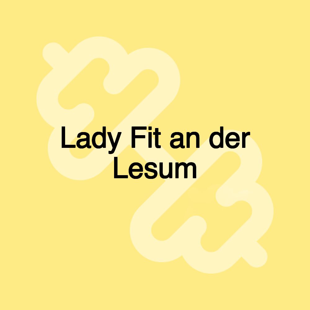 Lady Fit an der Lesum