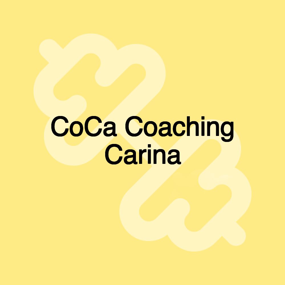 CoCa Coaching Carina