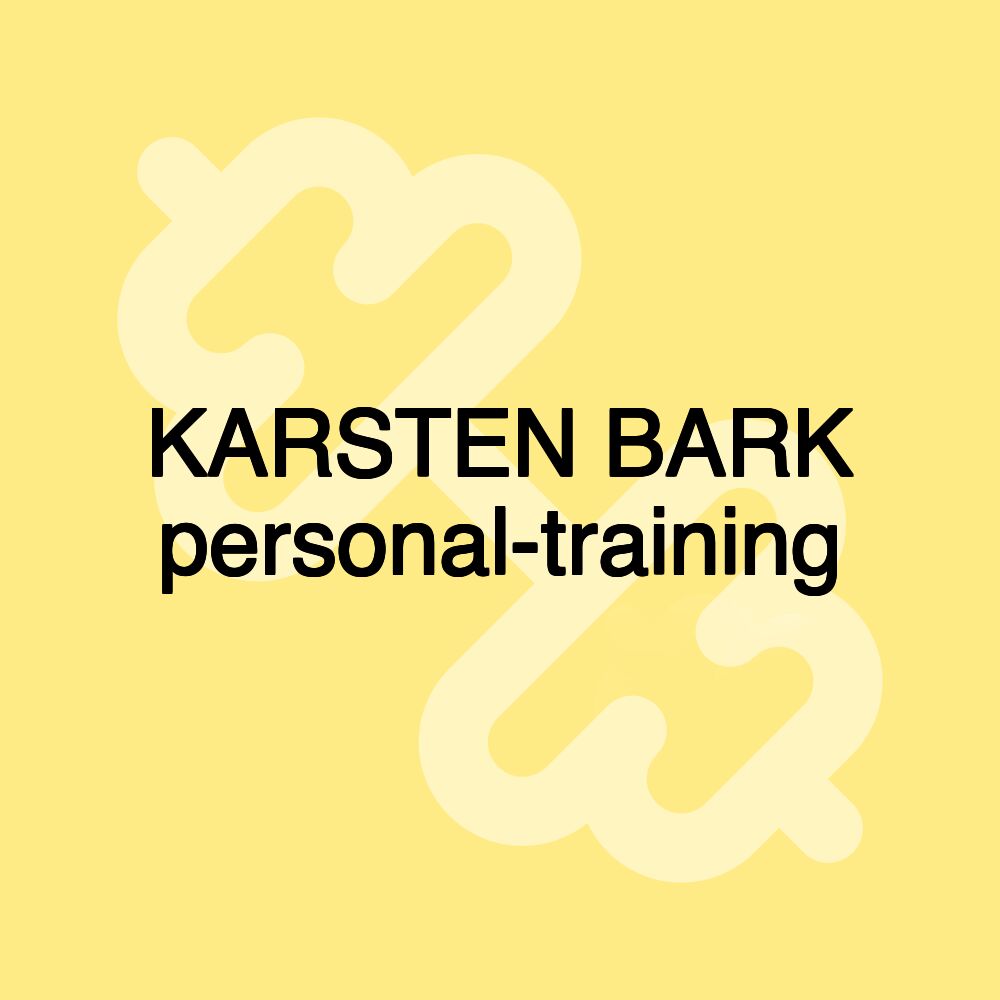 KARSTEN BARK personal-training