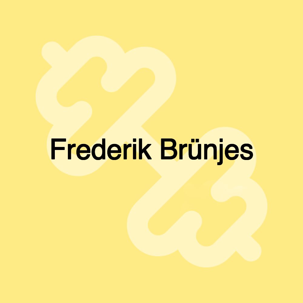 Frederik Brünjes