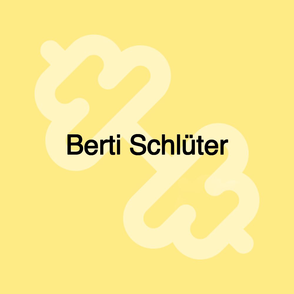 Berti Schlüter