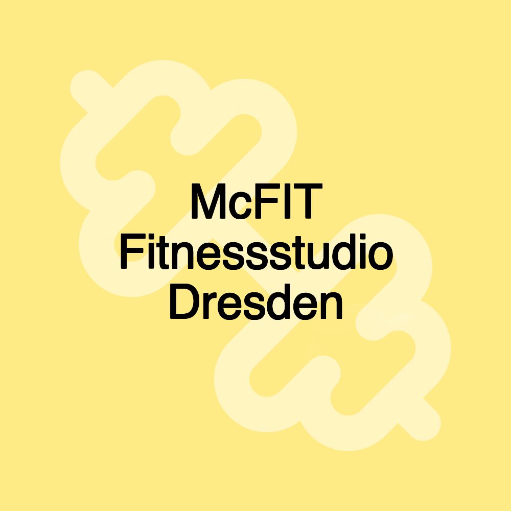 McFIT Fitnessstudio Dresden