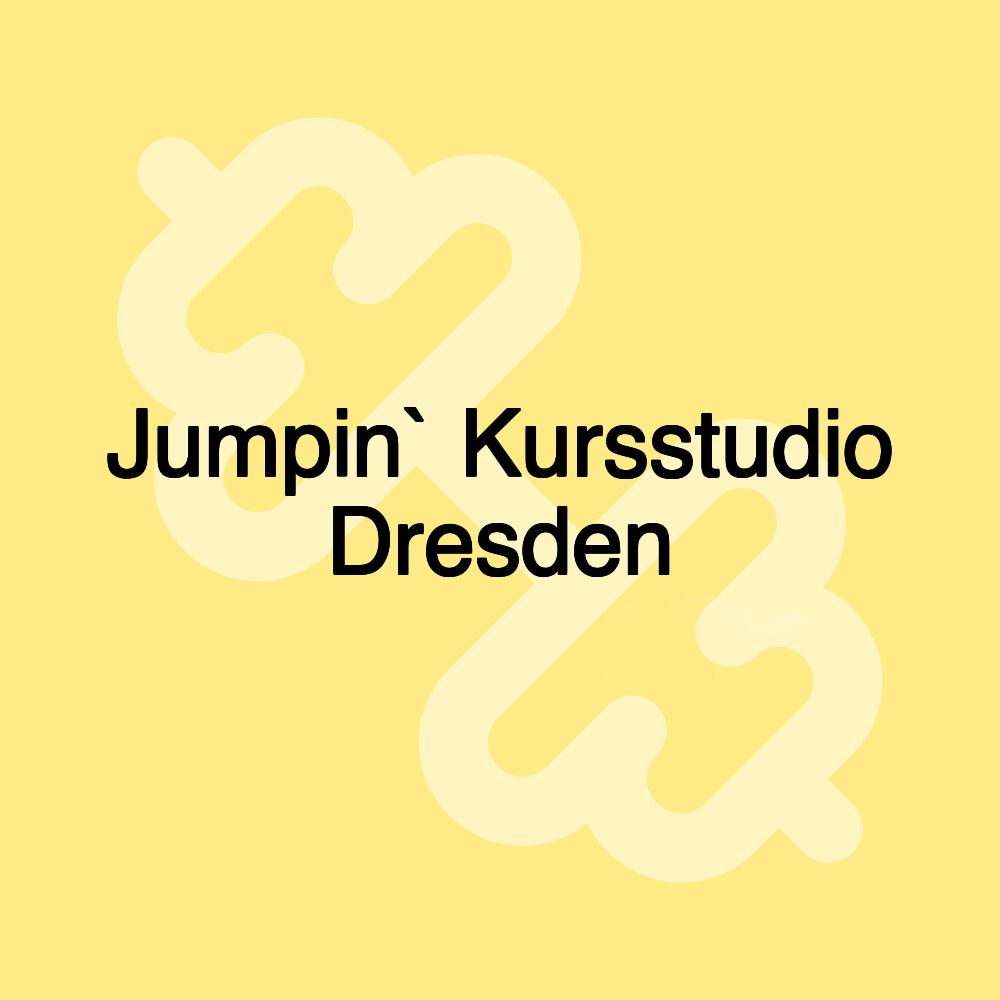 Jumpin` Kursstudio Dresden