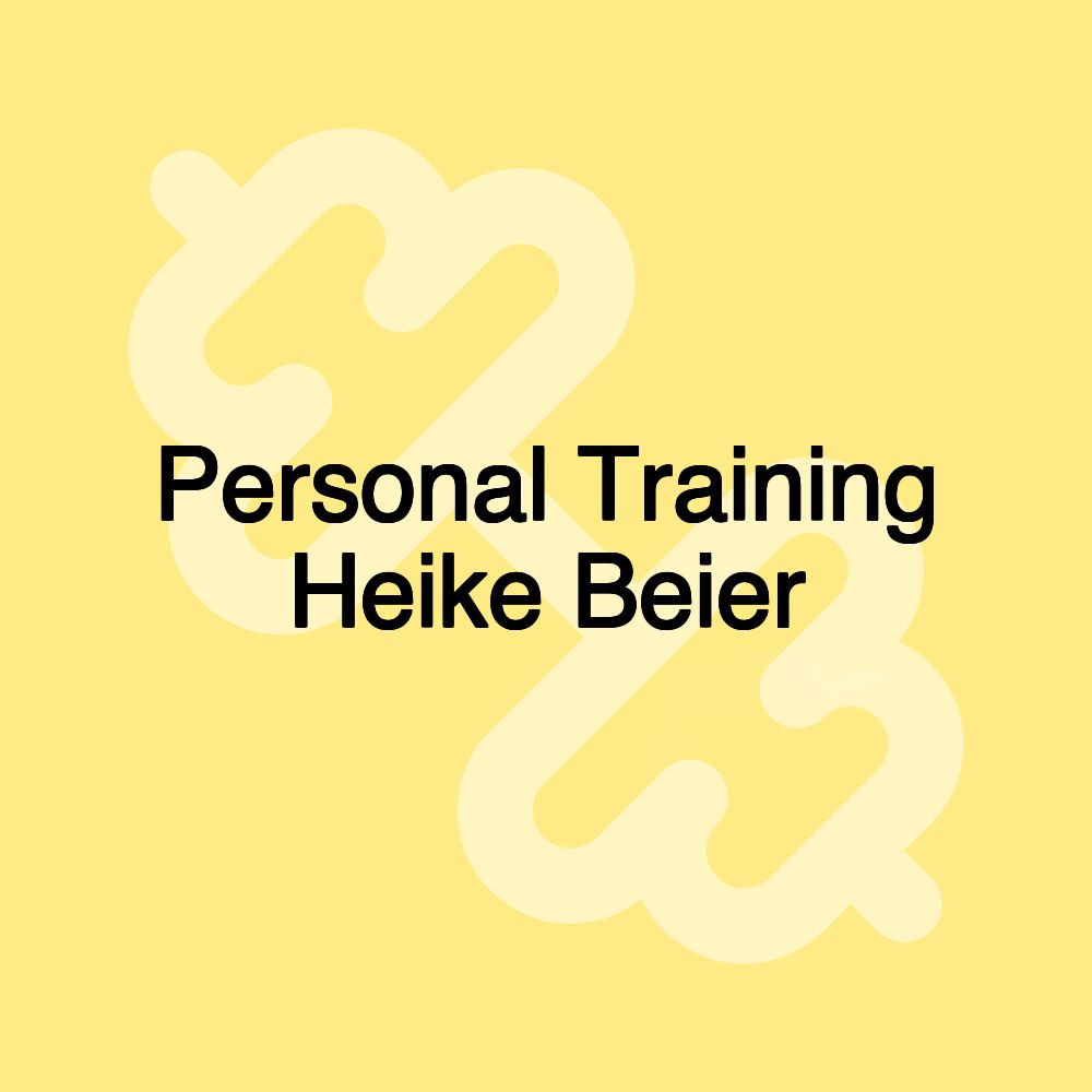 Personal Training Heike Beier