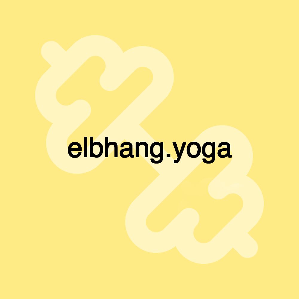 elbhang.yoga