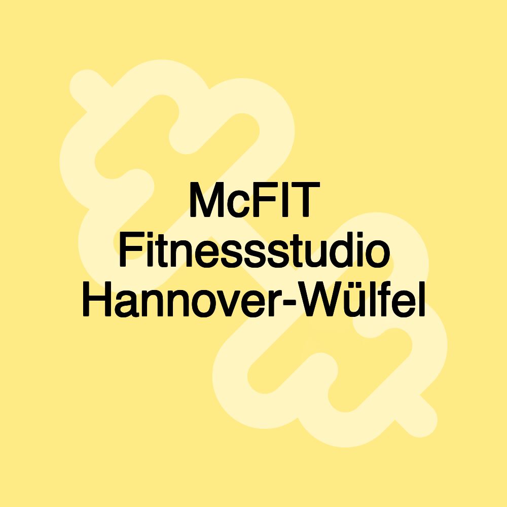 McFIT Fitnessstudio Hannover-Wülfel