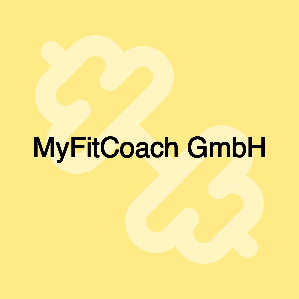 MyFitCoach GmbH