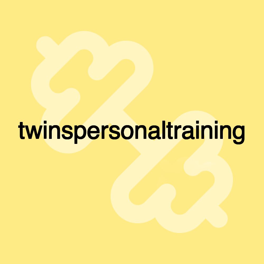 twinspersonaltraining