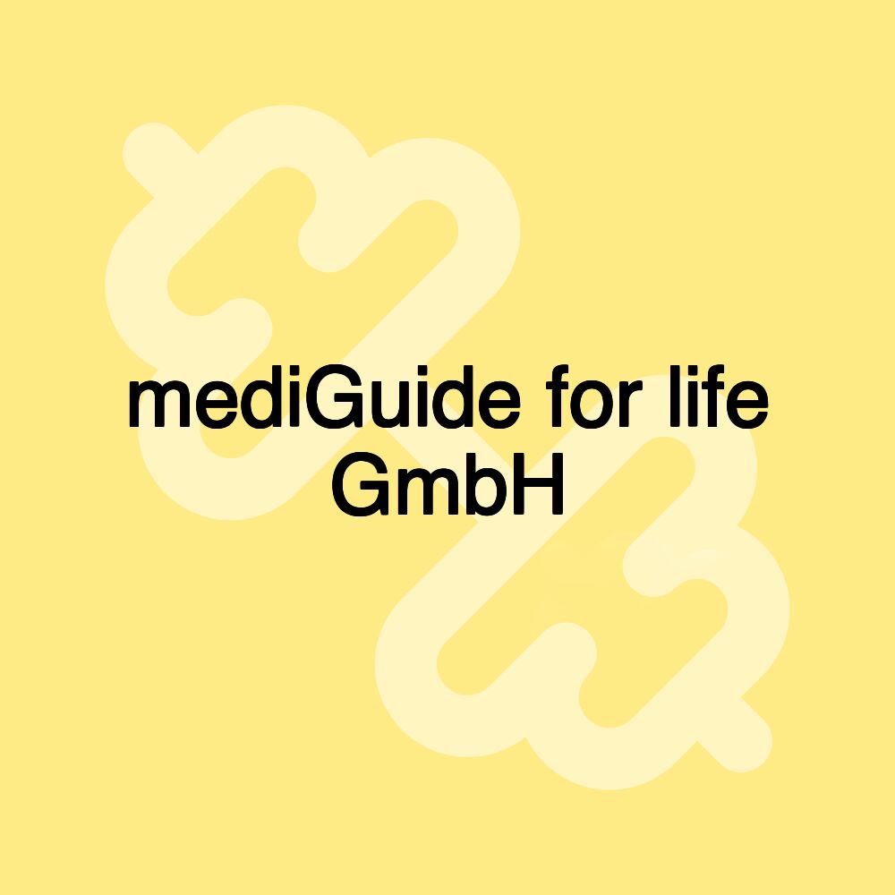 mediGuide for life GmbH