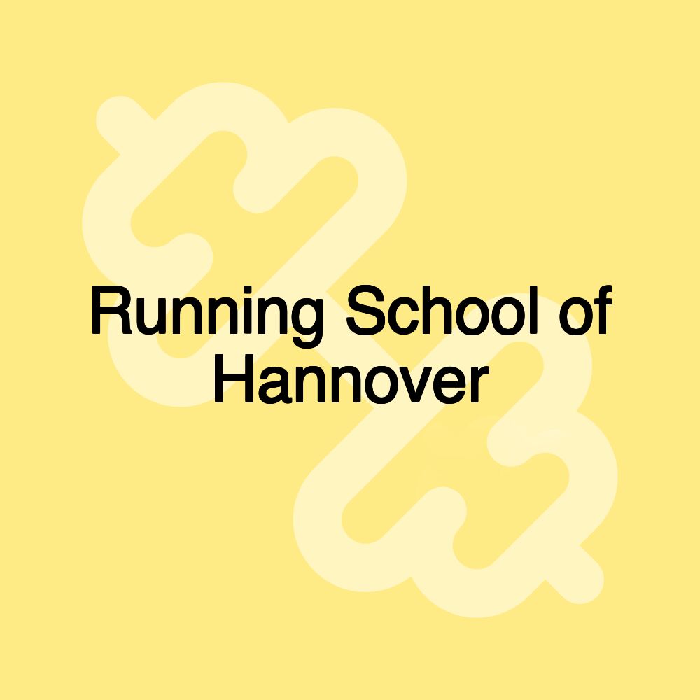 Running School of Hannover