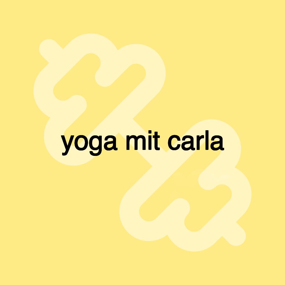 yoga mit carla