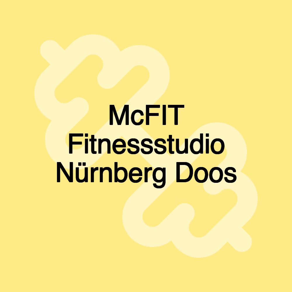 McFIT Fitnessstudio Nürnberg Doos