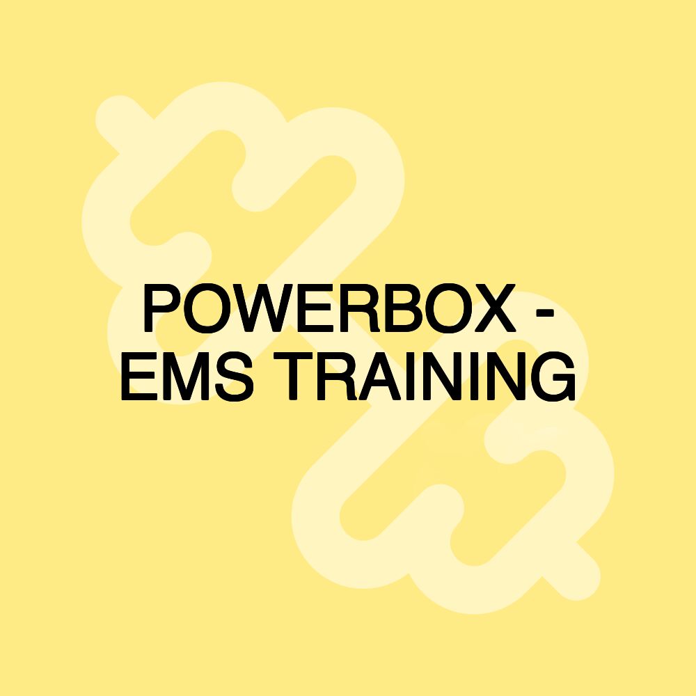 POWERBOX - EMS TRAINING