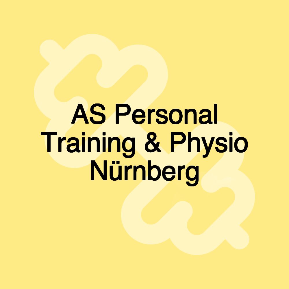 AS Personal Training & Physio Nürnberg