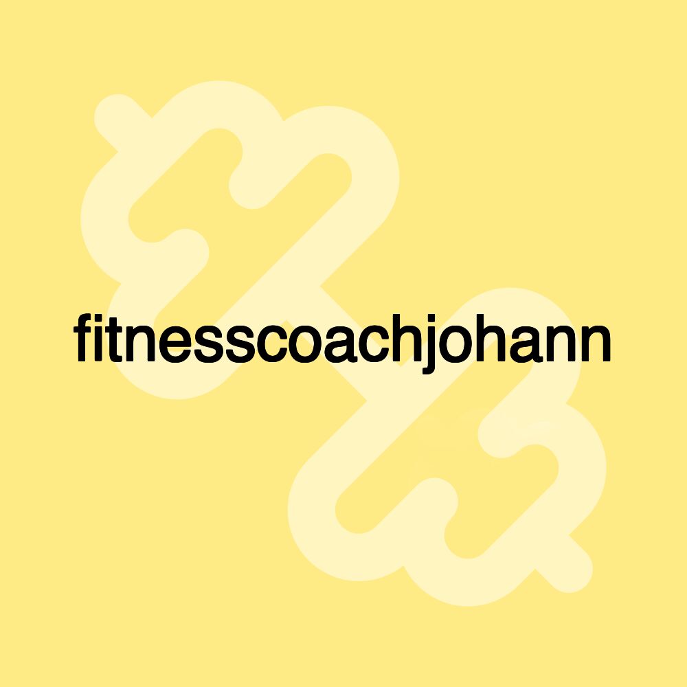 fitnesscoachjohann