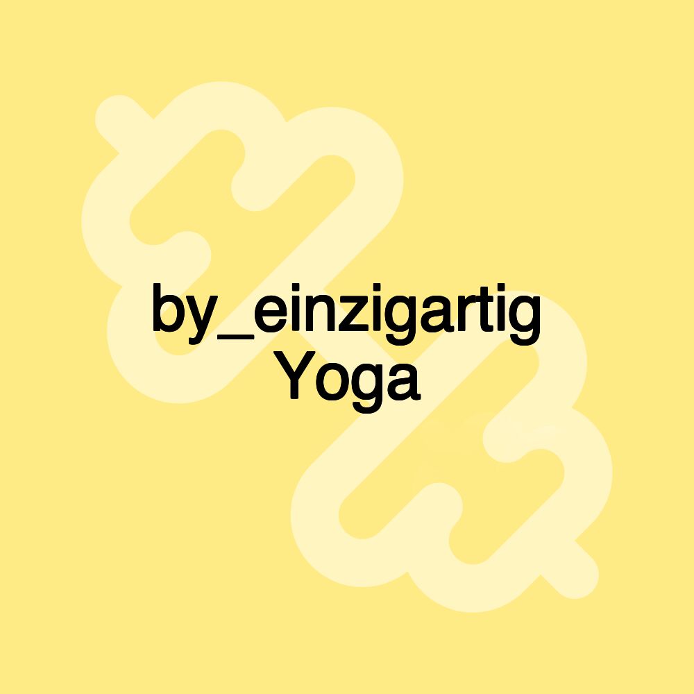 by_einzigartig Yoga