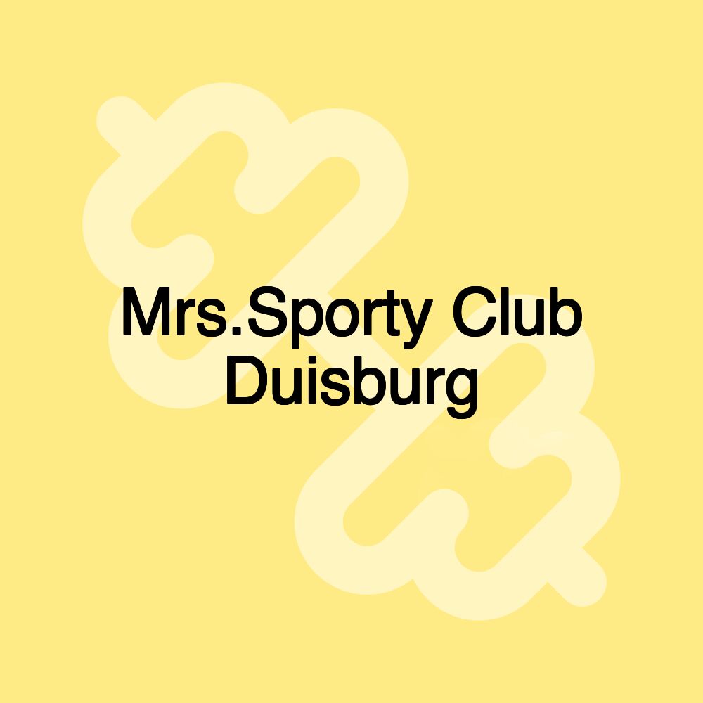 Mrs.Sporty Club Duisburg