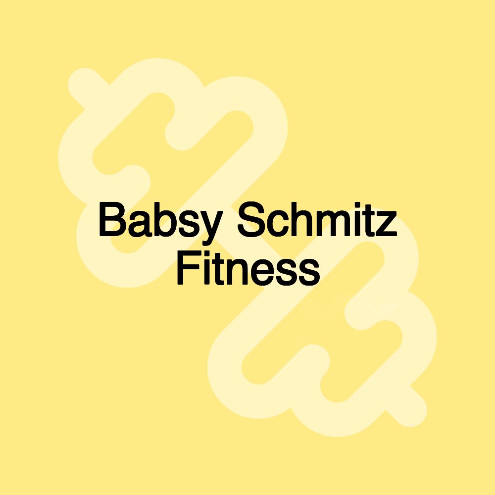 Babsy Schmitz Fitness