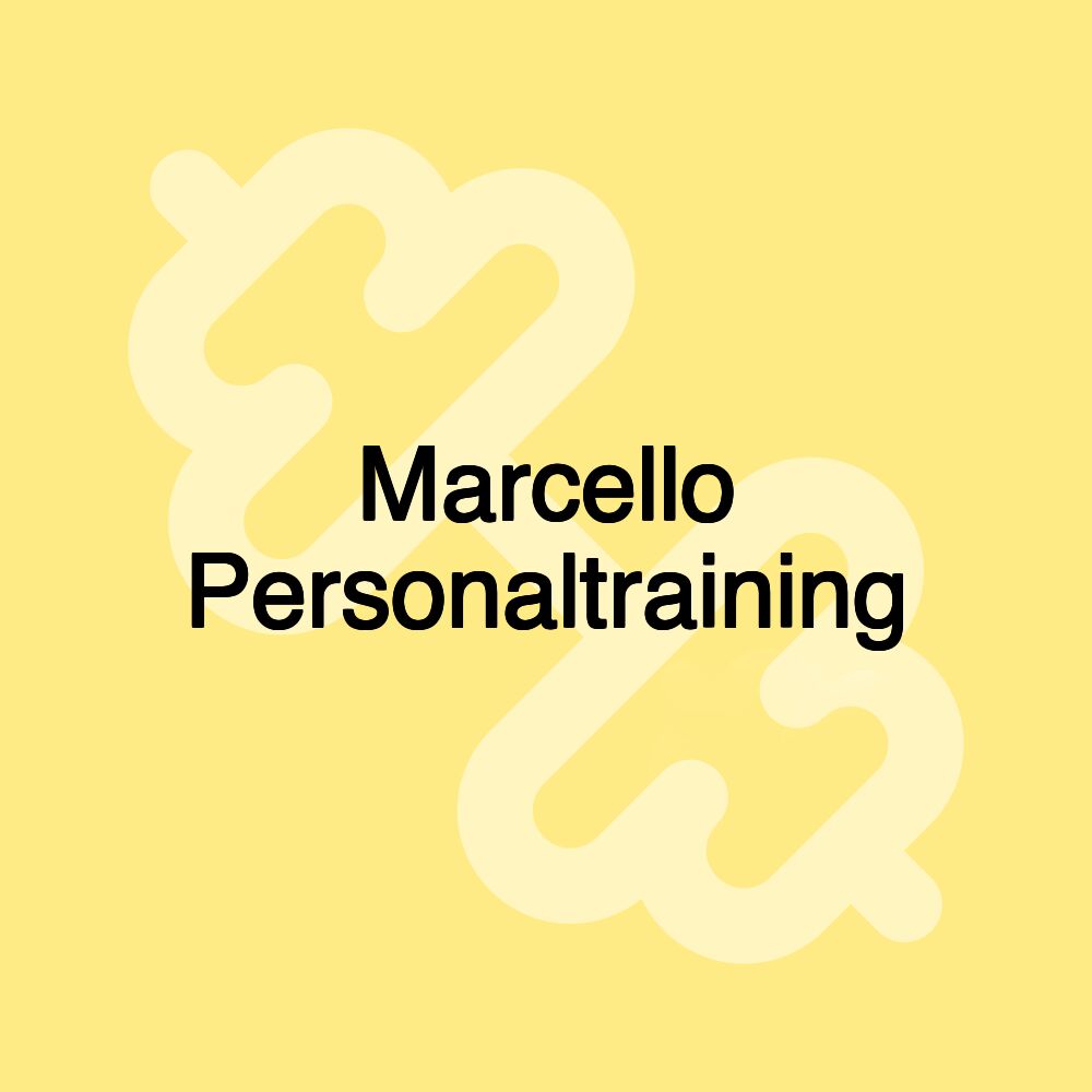 Marcello Personaltraining