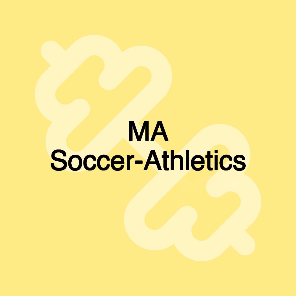 MA Soccer-Athletics