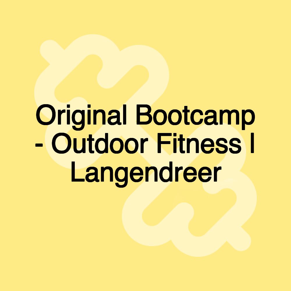 Original Bootcamp - Outdoor Fitness | Langendreer