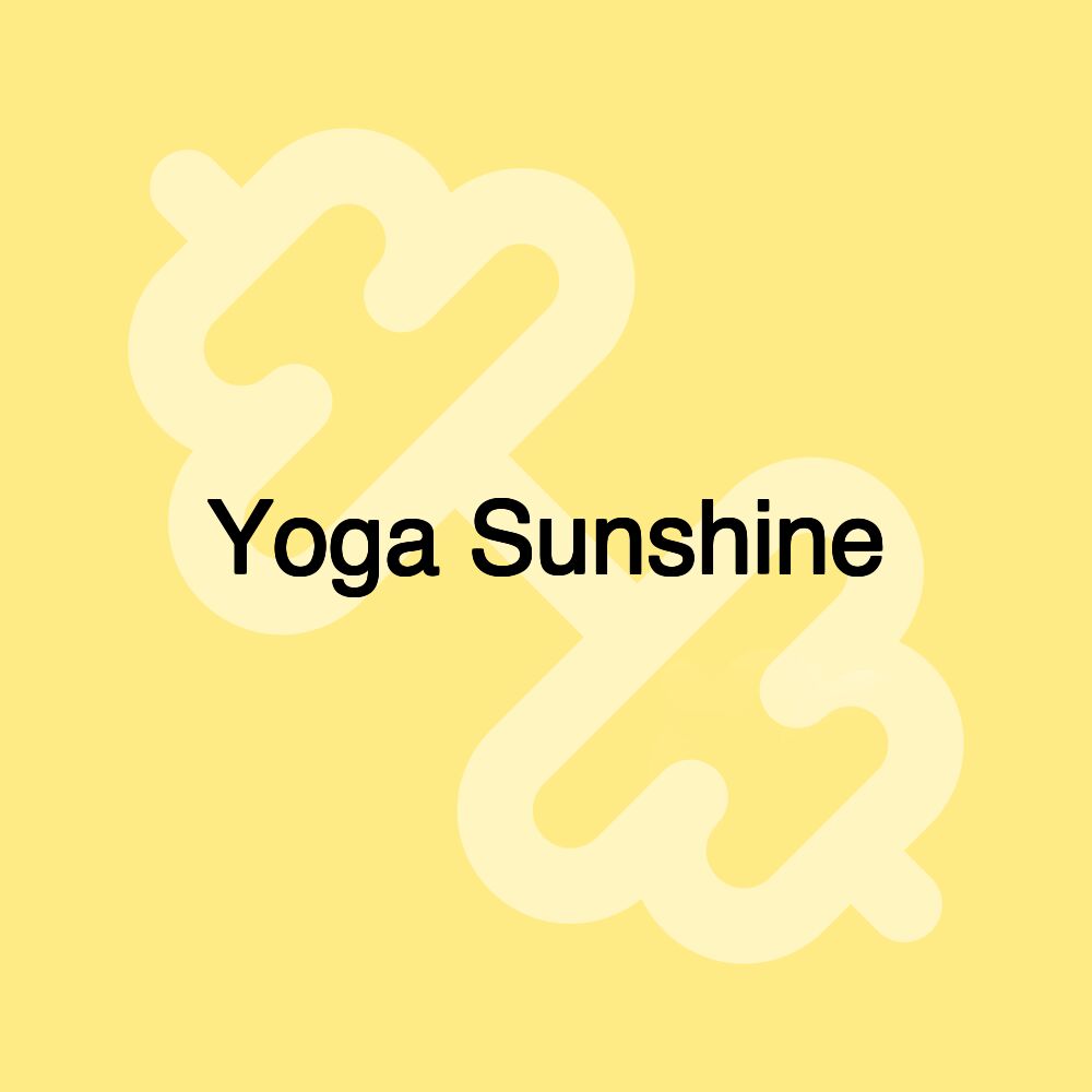 Yoga Sunshine