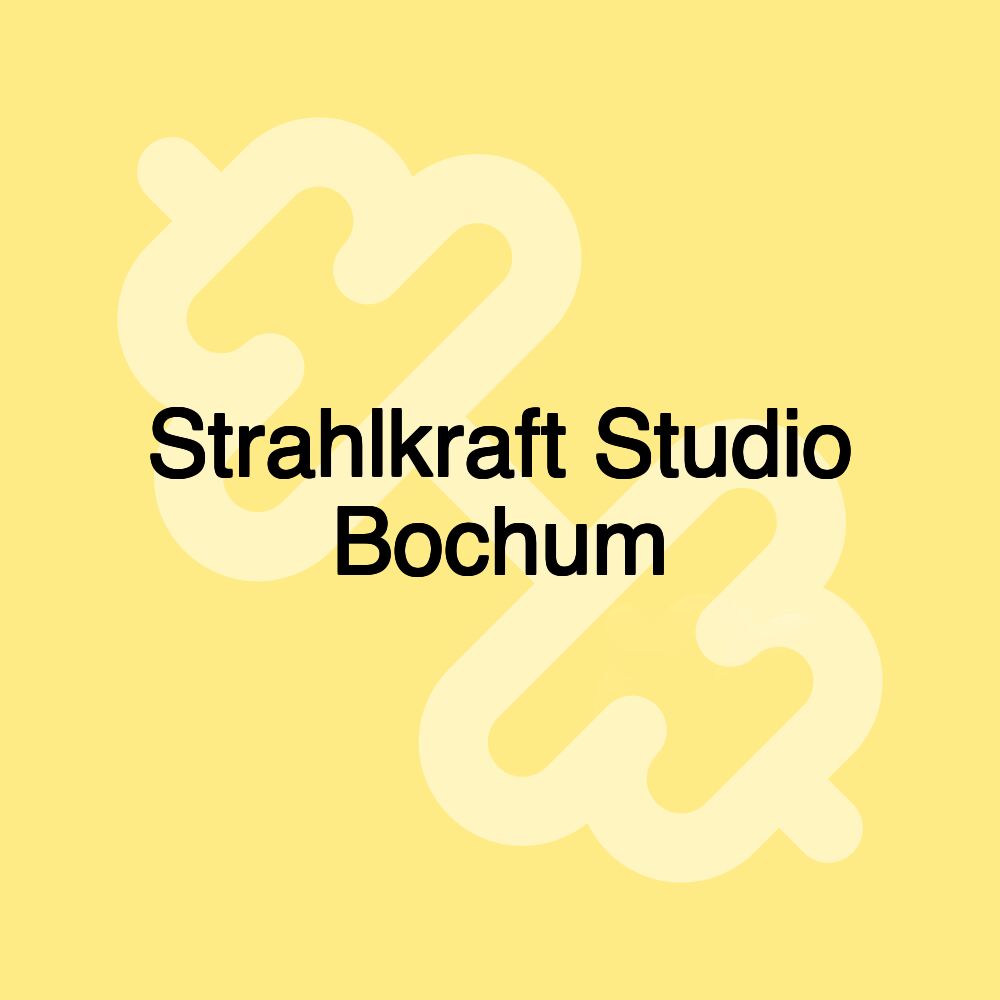 Strahlkraft Studio Bochum