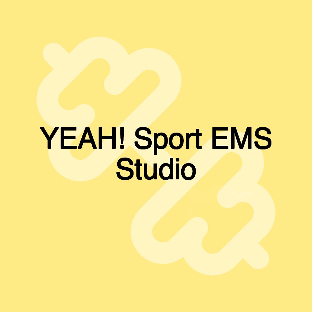 YEAH! Sport EMS Studio