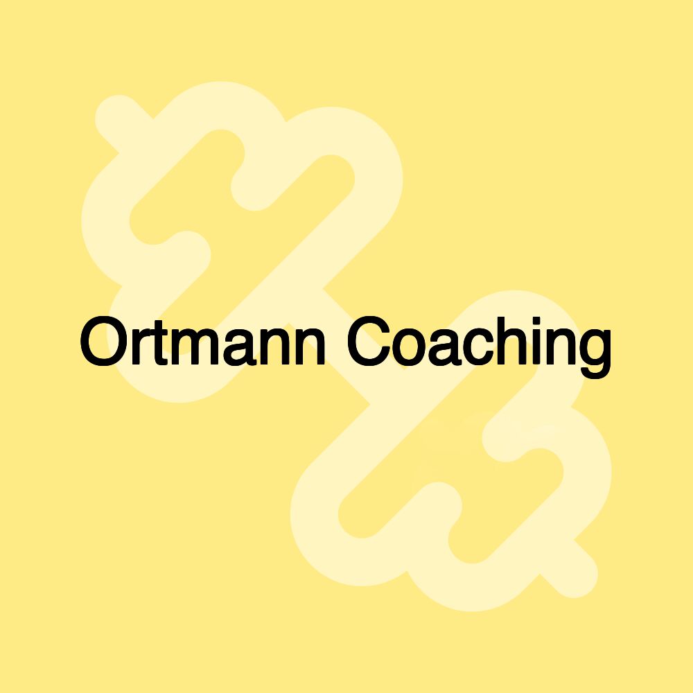 Ortmann Coaching