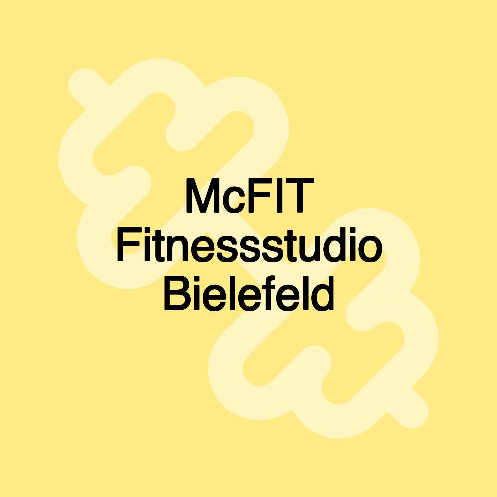 McFIT Fitnessstudio Bielefeld