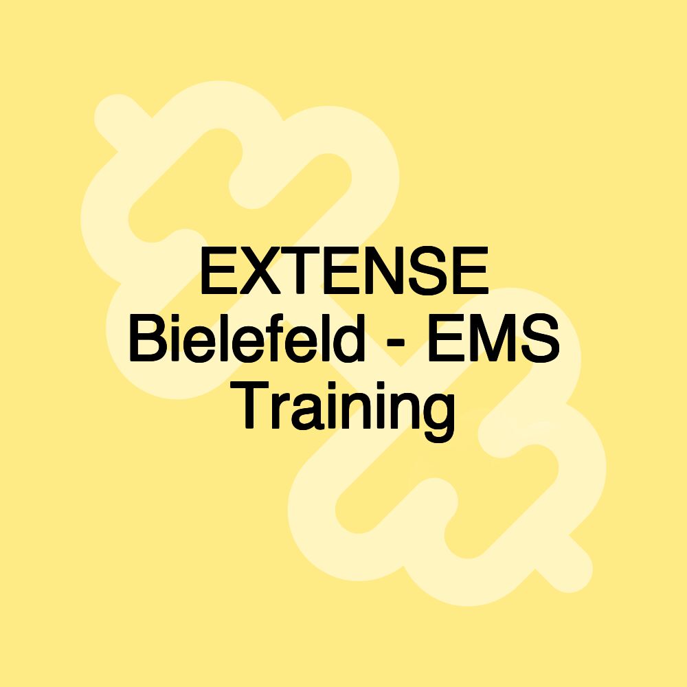 EXTENSE Bielefeld - EMS Training