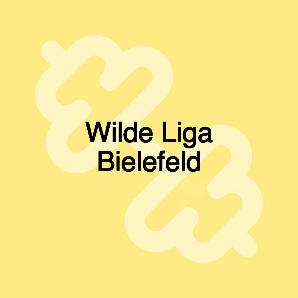 Wilde Liga Bielefeld