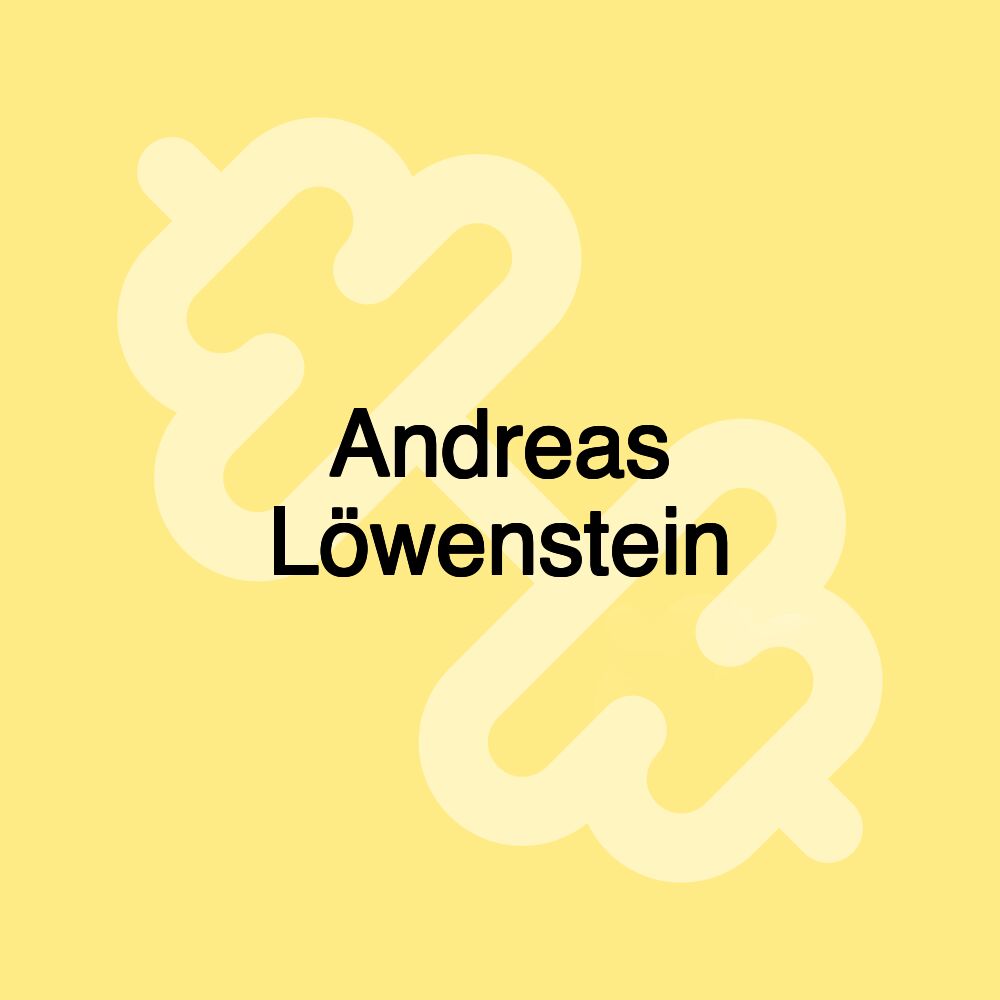 Andreas Löwenstein