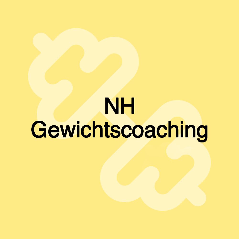 NH Gewichtscoaching