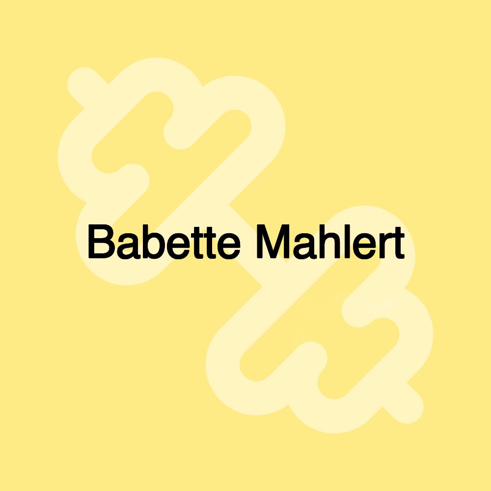 Babette Mahlert