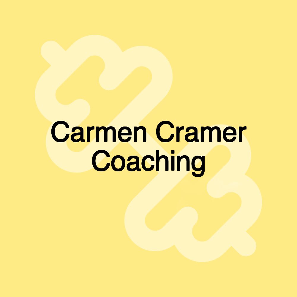 Carmen Cramer Coaching