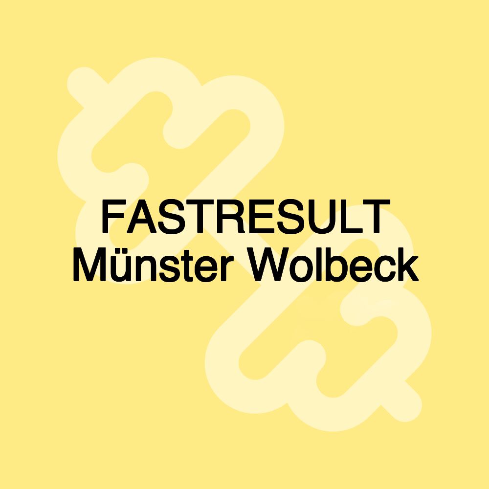 FASTRESULT Münster Wolbeck