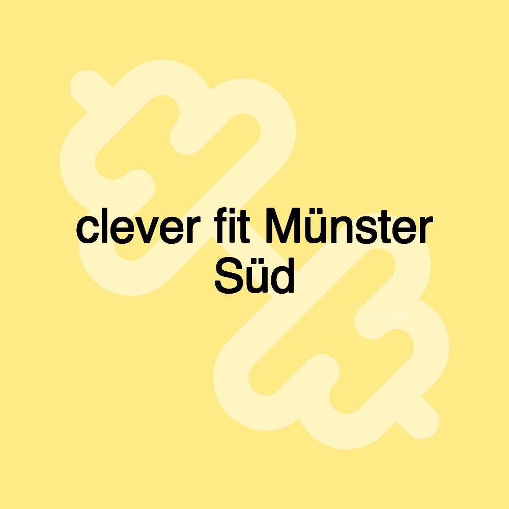 clever fit Münster Süd