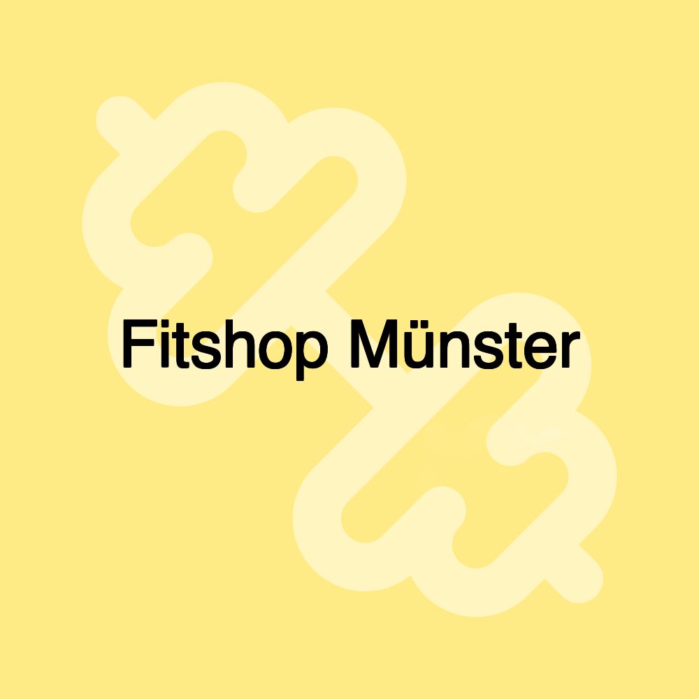 Fitshop Münster